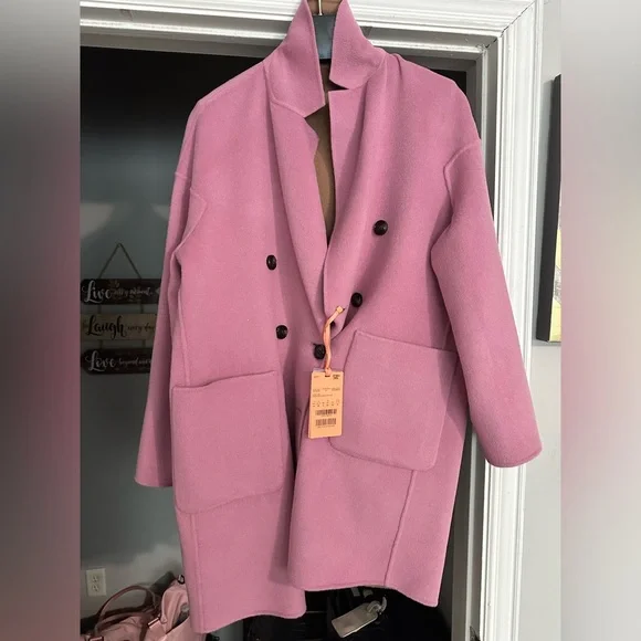 Max Jackets Coats Reversible Handmade Italian Wool